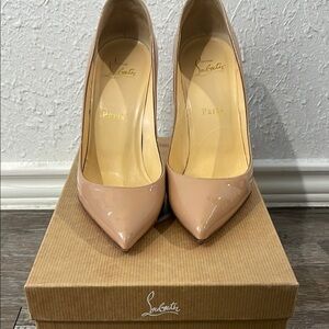 Christian Louboutin Women's Pigalle Follies 100 Patent Pumps